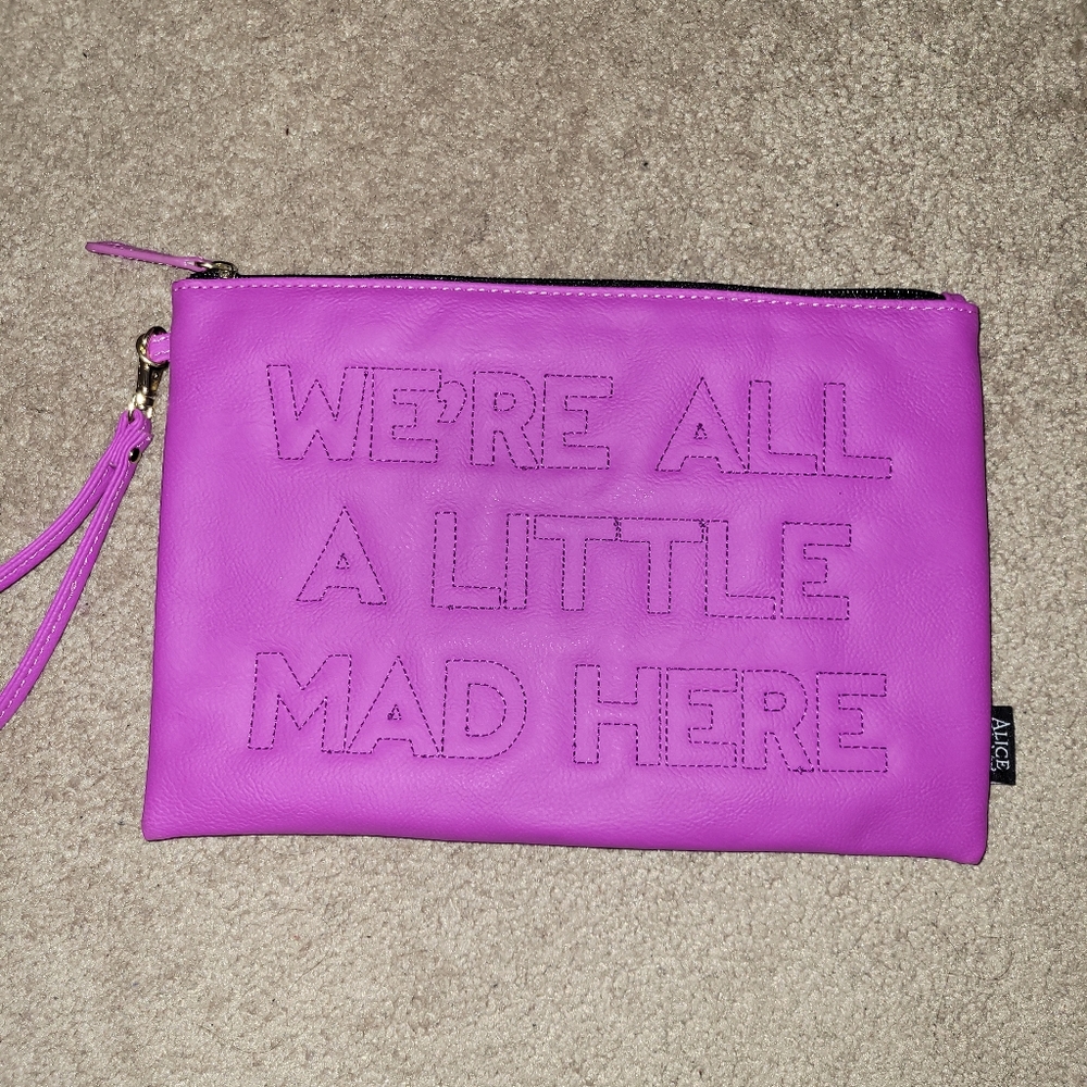 Alice In Wonderland Wristlet